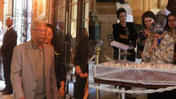 Familiares e famosos se emocionam em velório de Ruth de Souza - Divulgação / AgNews