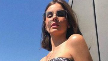 Camila Queiroz mostra biquíni feito a base de lixo e alerta - Reprodução / Instagram