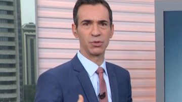 César Tralli no 'SP1' - Reprodução/TV Globo