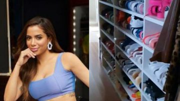 Anitta deixa fãs de queixo caído ao revelar seu closet - Reprodução / Instagram