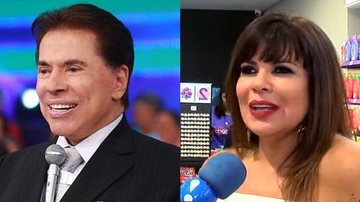 Mara Maravilha dá detalhes sobre saúde de Silvio Santos - Reprodução/SBT