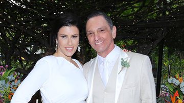 Paulo Miklos se casa com Renata Galvão em cerimônia neste domingo - Amauri Nehn/Brazil News