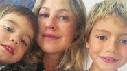 Luana Piovani com os filhos Bem e Dom - Instagram