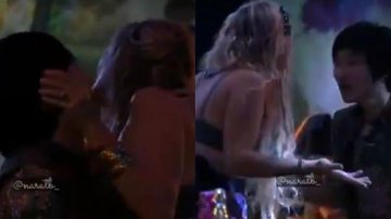 BBB 20: Pyong estrapola na bebida e tenta beijar Marcela - Reprodução / TV Globo