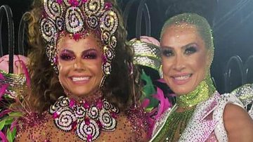 Scheila Carvalho e Viviane Araújo ostentam corpo perfeitos com looks transparentes - Instagram