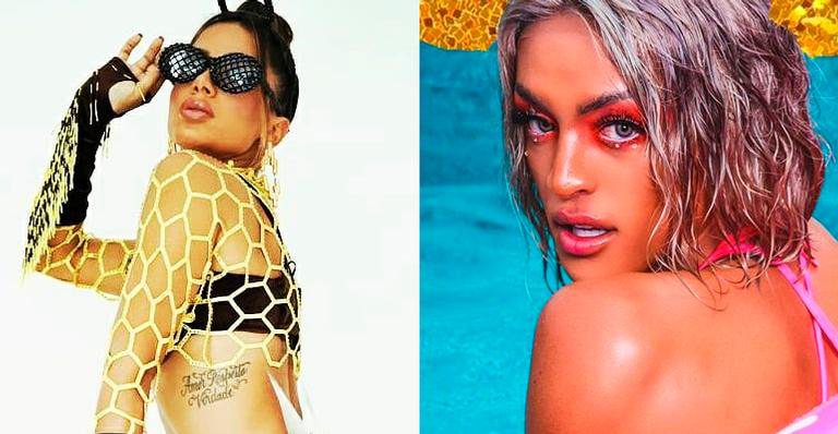 Anitta canta hit de Pabllo Vittar no Carnaval - Reprodução/Instagram