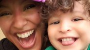 Sheron Menezzes registra barunça do filho, Benjamin, durante quarentena - Instagram