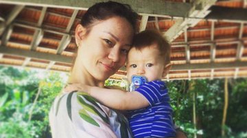 Geovanna Tominaga flagra momento fofo do marido se divertindo com o filho - Reprodução/Instagram