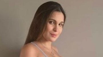 Prestes a dar à luz, Kamilla Salgado ostenta barriga de 35 semanas em clique e impressiona - Reprodução/Instagram
