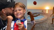 Após aniversário, Neymar Jr. curte férias com o filho na Espanha - Arquivo Pessoal