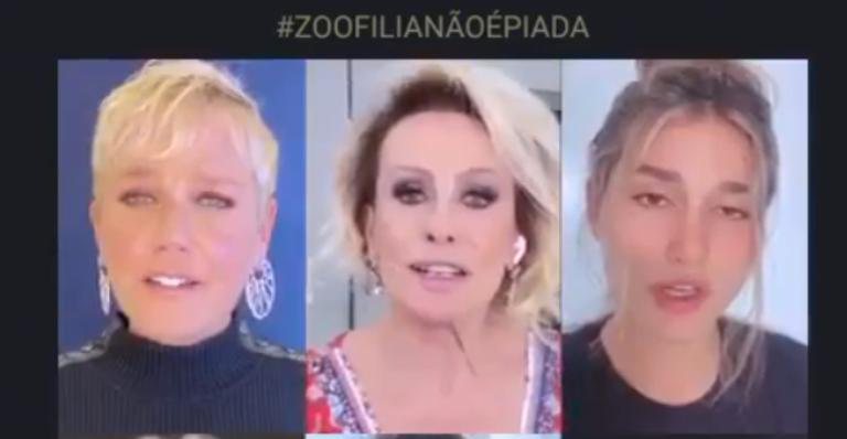 Xuxa reúne famosas em vídeo sobre zoofilia - Instagram
