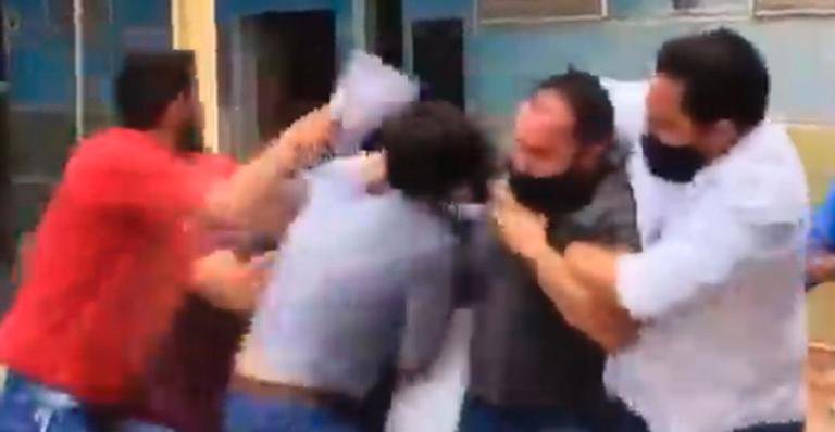 Equipe de reportagem de afiliada da Globo é agredida durante gravação - Reprodução/Instagram/TV Integração