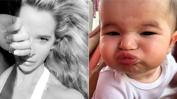 Dany Bananinha registra 'biquinho' da filha, Lara, e encanta web - Instagram