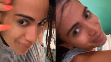 Anitta faz vídeo mostrando raiz do cabelo e acaba com rumores - Reprodução/Instagram