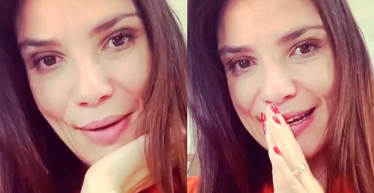 Sabina Simonato cai no choro ao revelar que está grávida pela primeira vez - Reprodução/Instagram