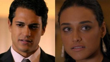 O advogado ficará enciumado ao ver a ex no maior clima com outro; confira o que vai acontecer! - Reprodução/TV Globo