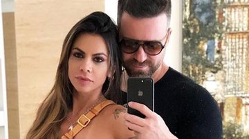 Modelo anuncia que está grávida do sertanejo Marlon - Reprodução/Instagram
