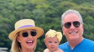 Ana Paula Siebert curte passeio de barco com marido e herdeira - Instagram