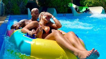 Lore Improta e Léo Santana curtem dia de sol em parque aquático - Instagram