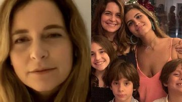 Claudia Abreu revela que filhos ficaram abalados após perda na família: "Sentiram medo" - Reprodução/Instagram