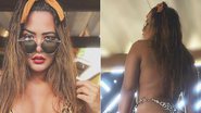 Geisy Arruda posa de frente e de costas com biquíni atolado - Reprodução/ Instagram