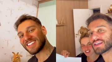 Lucas Lucco e Lorena Carvalho mostram detalhes do quarto do herdeiro - Instagram
