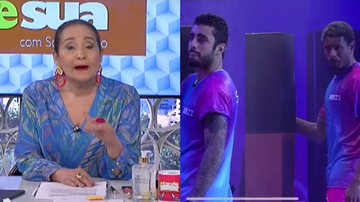 BBB22: Sonia Abrão se irrita com desistência de brothes em prova - Reprodução/RedeTV!/Globo