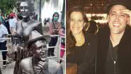 Ingrid Guimarães se comove com estátua de Paulo Gustavo: "Pra sempre" - Reprodução/Instagram