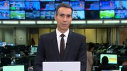 César Tralli retorna à TV Globo após trágica morte da mãe: "Alegria em estar aqui" - Reprodução/TV Globo