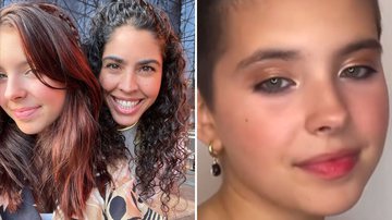 Aos 14 anos, Flor Gil, filha de Bela Gil radicaliza visual e raspa a cabeça; confira o vídeo - Reprodução/Instagram