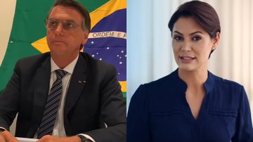 História de Jair e Michelle Bolsonaro - Reprodução/Instagram