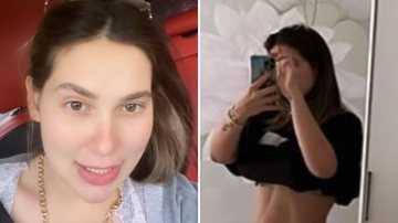 Já? Virgínia Fonseca ostenta barriga riscada uma semana após o parto: "Desinchando" - Reprodução/Instagram
