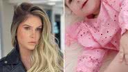 A modelo Bárbara Evans celebra 6 meses da filha, Ayla, e relembra dificuldade; confira imagens - Reprodução/Instagram