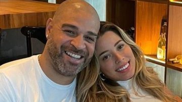 Águas passadas? Adriano Imperador agarra a esposa após crise: "Espero que a gente tenha força" - Reprodução/Instagram