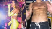 Ficou sério! Ator apontado como novo namorado de Anitta surge em palco com a cantora - Reprodução/ Instagram
