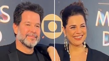 Elegantérrimos, os atores Isabel Teixeira e Murilo Benício se reencontram no 'Melhores do Ano' da Globo após 'Pantanal'; confira - Reprodução/Instagram