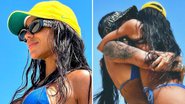 Brunna Gonçalves exibe corpo durinho de biquíni e agarra Ludmilla: "Perfeitas" - Reprodução/Instagram