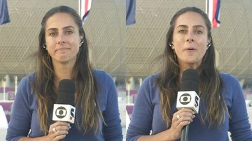 Carol Barcellos é consolada por colegas após emoção ao vivo: "O mais forte é aquilo que a gente sente" - Reprodução/ Globo