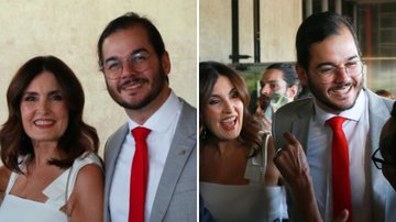 Look de Fátima Bernardes na diplomação do namorado divide opiniões: "Inadequado" - Reprodução/ Instagram