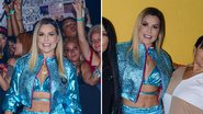 Deolane Bezerra paga promessa e lota quadra de escola de samba com seus fãs - AgNews