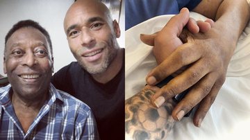 Filho de Pelé compartilha clique em leito do hospital e desabafa - Instagram