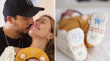 A influenciadora Gabriela Pugliesi celebra primeiro mês de vida do filho com festa intimista; confira imagens - Reprodução/Instagram
