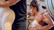 Gracyanne Barbosa publica vídeo ousado ao treinar sem roupa íntima e choca fãs: "Que isso?" - Reprodução/ Instagram