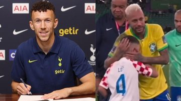 Jogador da Croácia agradece em português ao Neymar pela atitude com seu filho - Reprodução/Instagram