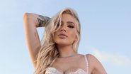 De lingerie rendada, Karoline Lima deixa cantinho da virilha escapar e fãs babam: "Gostosa" - Reprodução/ Instagram