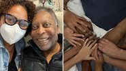 Kely Nascimento, filha de Pelé, faz homenagem emocionante após morte do pai, o eterno Rei do futebol: "Descanse em paz" - Reprodução/Instagram