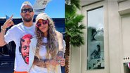 Mansão da irmã do Neymar - Reprodução/Instagram e Tik Tok