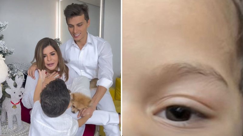 A apresentadora Mara Maravilha desabafa após insistência dos fãs em ver o rosto do filho: "Não questionem" - Reprodução/Instagram
