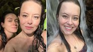 De biquíni sem alças, Mari Bridi curte cachoeira após término com Rafael Cardoso: "Alma lavada" - Reprodução/Instagram