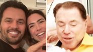 Fábio Faria, marido de Patrícia Abravanel, resgata clique raro para celebrar aniversário de Silvio Santos: "Inspira" - Reprodução/Instagram